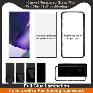 Film en verre trempé incurvé 3D <span class=keywords><strong>Imak</strong></span> pour Samsung Galaxy Note20 Ultra, version avec colle complète - Product Image 4