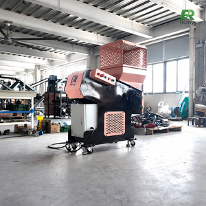 Trituradora de un Solo Eje de Alta Eficiencia para Reciclaje de Residuos de Metal, Acero, Madera Contrachapada, Palés, Plástico PP/PE/HDPE/LDPE, Tuberías y Otros Materiales - Product Image 4
