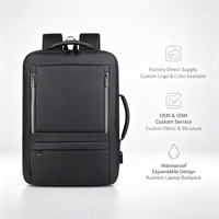 Mochila Moderna y Versátil con Gran Capacidad y Compartimento Personalizable para Computadora, Ideal para Salir y Viajar