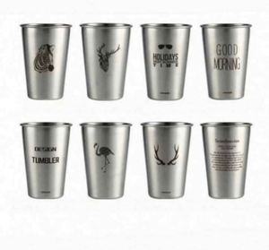 350Ml Stainless Steel Beer <b>Mug</b> With Modern Design and Vacuum Insulation - Product Image 1