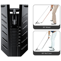 Support de bâton d'alignement de golf, base d'entraînement au swing, aide à l'alignement, plaque d'entraînement multi-angles, portable, logo personnalisé, vente en gros OEM