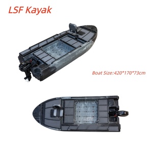 <span class=keywords><strong>Nuevo</strong></span> Bote Eléctrico de HDPE de Gran Tamaño, 4.2M X 1.7M, con la Mejor Vista y Asientos Cómodos para 4 Personas - Product Image 5