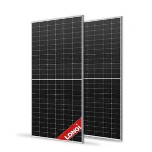 B grade Longi Solar panels Chinese supplier Hi-MO 5 LR5-72HBD 535W 540W 545W 550W 555W Bificial Mono Half solar panel