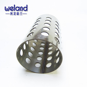 <span class=keywords><strong>Tube</strong></span> de filtre <span class=keywords><strong>perforé</strong></span> soudé en acier inoxydable personnalisé - Product Image 6