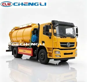 Camion-citerne à vide haute performance pour une gestion efficace des eaux usées, citerne à eaux usées de 17 mètres cubes - Product Image 2