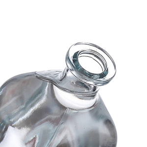 Bouteille en verre carrée <span class=keywords><strong>française</strong></span> transparente de 8 oz, 12 oz, 16 oz, 250 ml, 350 ml, 500 ml pour tequila, brandy, avec bouchon à vis hermétique - Product Image 3