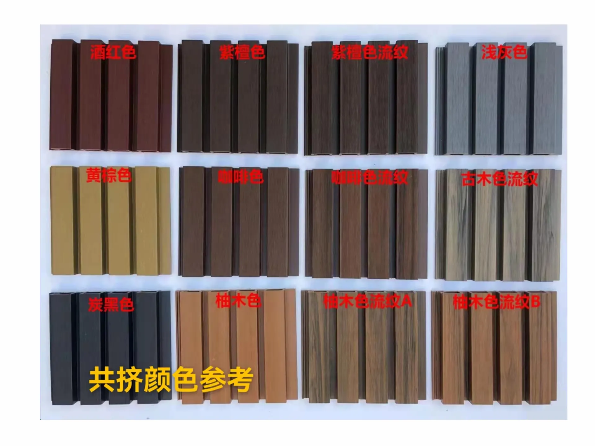 Wholesale price Wpc groove exterior wall covering waterproof garden decoration ecological outdoor Wpc wall panel