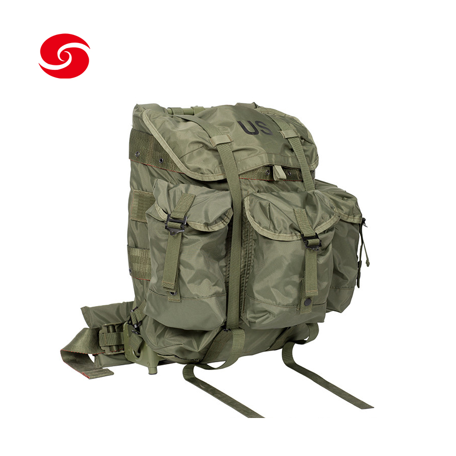 США большой оливковый зеленый боевой рюкзак Alice Тактический ALICE Field металлический рюкзак с рамкой