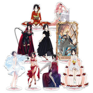 25 styles de figurines de filles japonaises <span class=keywords><strong>Kaguya</strong></span>-<span class=keywords><strong>sama</strong></span> <span class=keywords><strong>Love</strong></span> <span class=keywords><strong>Is</strong></span> <span class=keywords><strong>War</strong></span>, Miku, anime, support de plaque debout, modèle de bureau, support en acrylique d'anime - Product Image 2