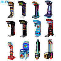 Machine de jeu d'arcade de boxe BLEE pour adultes en intérieur, jeux sportifs, machine de jeu d'arcade de boxe à pièces, grande machine de jeu d'arcade de boxe