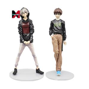 Figura de Anime de PVC de Neon Genesis Evangelion, Personajes de Acción de Dibujos Animados: <span class=keywords><strong>Ikari</strong></span> <span class=keywords><strong>Shinji</strong></span>, Kaworu, Nagisa, con Caja - Product Image 3