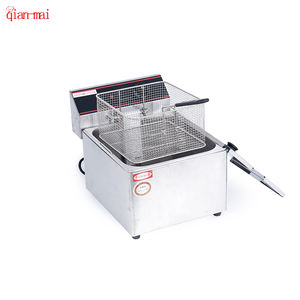 Equipo eléctrico de cocina de comida rápida de acero inoxidable, freidoras profundas de 11 litros, máquina freidora de pollo, patatas fritas <span class=keywords><strong>Mcdonalds</strong></span> - Product Image 6