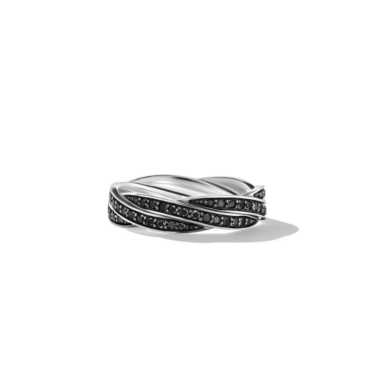 Anel de prata esterlina 925 CZ para mulheres e homens, aliança de casamento de noivado e eternidade, diamante simulado