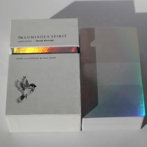 Carta olografica da sogno stampata personalizzata arcobaleno 78 Set di carte per tarocchi di Waite con scatola di due pezzi - Product Image 2