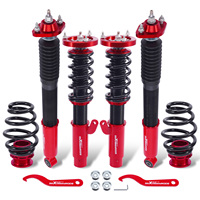 Maxpeedingrods Amortisseur de Suspension Réglable pour BMW E46 Cabriolet 318i 330ci 325ci 323ci 320cd 330cd 330i 325i 328i 318d