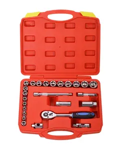 25 PCS 3/8"Dr Socket Wrench Set Hand Tool Sets Hardware tool set