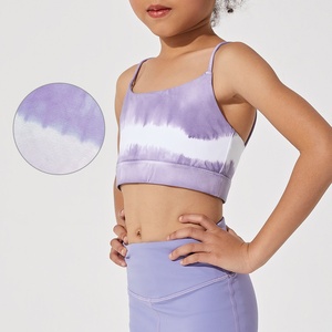 Ropa de Yoga para Niñas, Diseño 2025, Bra Deportivo para Yoga, Venta al Por Mayor, Ropa Deportiva Infantil - Product Image 1