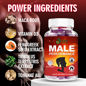 Gomitas de Maca para Hombres de Marca Privada, Máxima Potencia, para Aumentar la Resistencia, Suplementos para Hombres - Product Image 4