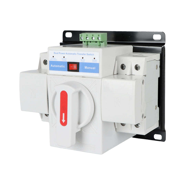 Dual Power 63A Manual Transfer Switch 3p Automatic Transfer ATS Switch