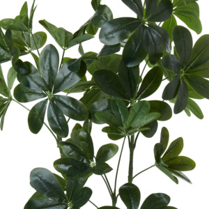 Sombrilla Artificial de simulación para interior, árbol decorativo de 150CM, 5 pies, <span class=keywords><strong>Arboricola</strong></span> - Product Image 2