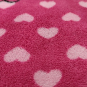 Manta para niños estampada de <span class=keywords><strong>doble</strong></span> cara de franela coral personalizada, <span class=keywords><strong>tela</strong></span> de franela coral - Product Image 4