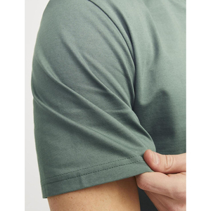 100% coton de haute qualité conçu sur mesure basique hommes surdimensionné col rond T-Shirt 220 grammes poids tricoté t-shirt blanc pour impression - Product Image 4