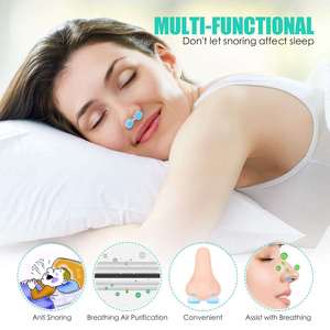 Lớp Silicone mũi dilator hiệu quả chống ngáy Giải pháp cho Cải thiện luồng không khí và giấc ngủ yên tĩnh chăm sóc sức khỏe cung cấp - Product Image 5
