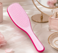Brosse démêlante magique TaoLu - Sans douleur, sans tiraillement, portable, résistante à l'eau, manche en PP, pour la maison et le salon, grande taille