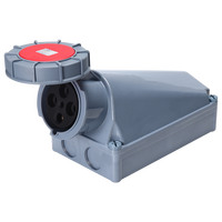 Presa Elettrica Industriale HFE IP67/IP44 3P/4P/5P 125A 5 Poli 110V-380V con Contatti in Rame e Alloggiamento in Nylon per Uso Ospedaliero
