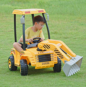 Aman pendidikan anak-anak listrik berkendara pada sekop pemuat tegangan rendah peringatan kemasan kustom OEM - Product Image 4