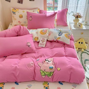 Set di quattro pezzi di biancheria da letto per <span class=keywords><strong>bambini</strong></span> con cartoni animati set di <span class=keywords><strong>lenzuola</strong></span> stampate e copripiumino - Product Image 6