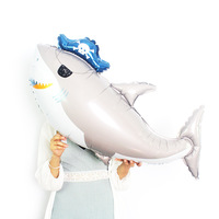 Fengrise — ballons en feuille de requin, Pirate, décoratifs, pour fête d'anniversaire, bon marché