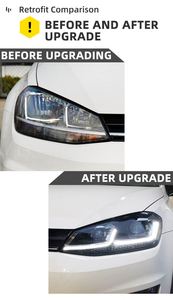Per Volkswagen <span class=keywords><strong>Golf</strong></span> 7 accessori VW faro faro a LED 2013 2015 2018 <span class=keywords><strong>2020</strong></span> aggiornamento Gti <span class=keywords><strong>Golf</strong></span> Mk 7 faro faro a Led - Product Image 4
