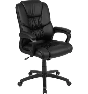 Luxary manager room adjustable swivel lether office chairs