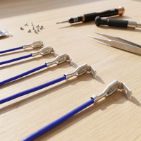 Interrupteur à bascule sans soudure TW-002 avec fils de connexion rapides à fourche femelle 4,8 mm et 6,3 mm pour applications de câblage électrique
