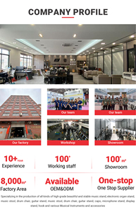 Supporto Musicale Regolabile in Ferro e Plastica Nero di Alta Qualità, Accessorio Professionale per Strumenti Musicali Made in China - Product Image 5