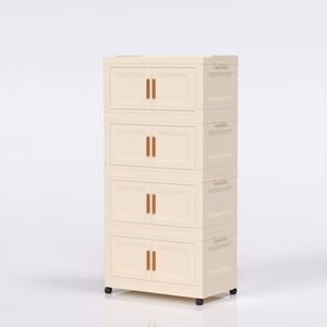 65Cm Rộng Đa Chức Năng Nhựa Ngăn Kéo Tủ Lưu Trữ Gấp Phòng Khách Tủ Ngăn Kéo Tủ Quần Áo Nhựa Lưu Trữ Ngăn Kéo - Product Image 6