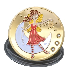 Nouvelle pièce d'or <span class=keywords><strong>en</strong></span> <span class=keywords><strong>argent</strong></span> Twinkle the Tooth Fairy un cadeau de la fée des dents Lucky Coins - Product Image 1
