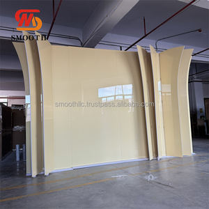 SMOOTH New Style Wedding <b>Party</b> Decoration UV Yellow Backdrop Arch Acrylic PVC Backdrop Panel Arch Stand - Product Image 3