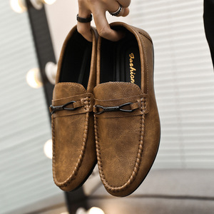 Mocasines de Verano 2026, Nuevo Estilo, Cómodos para Conducir, Zapatos Casuales de Cuero para Hombre, Suelas Suaves - Product Image 1