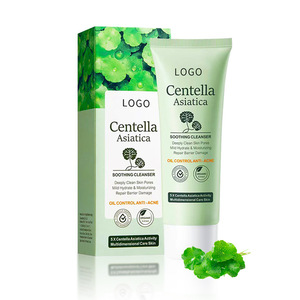 Limpiador Facial Calmante de Centella Asiática 120ml, Control de Grasa, Antiacné - Product Image 1
