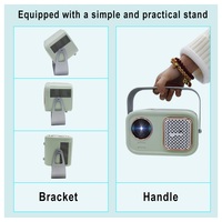 Mini projecteur portable 4K 1080P720P K1W OEM/ODM Android 11 Mini Beamer Proyector Led Home Smart Wifi 4k Mini Projecteur