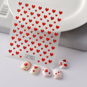 Día <span class=keywords><strong>de</strong></span> San Valentín 5D pegatinas <span class=keywords><strong>de</strong></span> <span class=keywords><strong>uñas</strong></span> negro blanco rojo corazón diseño calcomanías plástico <span class=keywords><strong>acrílico</strong></span> <span class=keywords><strong>decoración</strong></span> <span class=keywords><strong>de</strong></span> <span class=keywords><strong>uñas</strong></span> <span class=keywords><strong>para</strong></span> mujeres - Product Image 6