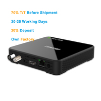 Boîtier TV Android 9 OTT+ DVBT2/S2 Mini boîtier TV Youtube Films en ligne/FTA +Boîtier TV intelligent 4k