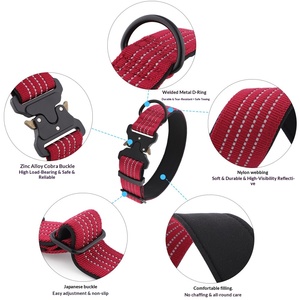 <span class=keywords><strong>Collar</strong></span> Reflectante para Perros Medianos/Grandes, Resistente a Explosiones, para Exteriores, Ideal para Golden Retriever y Border Collie - Product Image 3