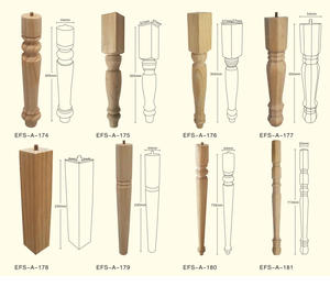 Balaustrera de madera imprimada, caja de madera, paleta de estilo liso Con Pedestal, escalera, poste, escaleras, <span class=keywords><strong>pilar</strong></span> de madera, superventas - Product Image 5
