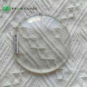 Lentilles de lunettes optiques monoculaires à vision simple en résine HC anti-buée ASP 1,56, anti-vapeur, transparentes, en deux parties - Product Image 2