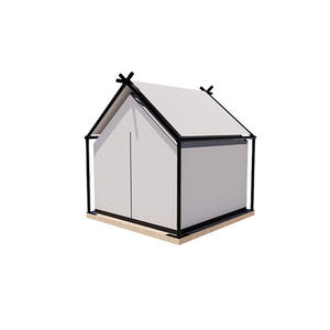 Tente de luxe pour hôtel en plein air - <span class=keywords><strong>Abri</strong></span> de camping triangulaire avec protection contre la pluie et le vent en Oxford double couche - Product Image 2