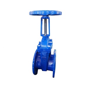 วาล์วประตูเหล็กดัดเหนียว GGG50 มาตรฐาน DIN3352 แบบก้านยก F4 ขนาด DN150 PN16 - Product Image 3