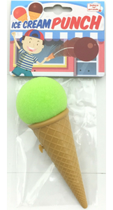 Jouet de farce amusant en plastique en forme de crème glacée - Lanceur de balles éponge fantaisie pour enfants et adultes, cadeau rigolo pour fêtes et farces - Product Image 2